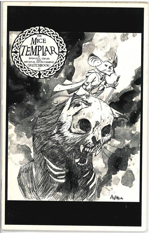 MICHAEL AVON OEMING MICE TEMPLAR CONVENTION SKETCHBOOK (2006)
