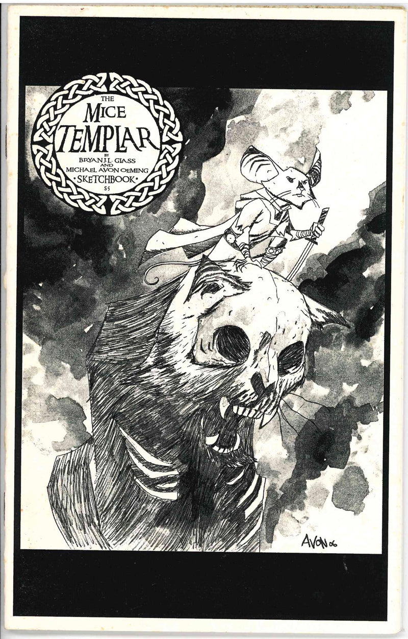 MICHAEL AVON OEMING MICE TEMPLAR CONVENTION SKETCHBOOK (2006)