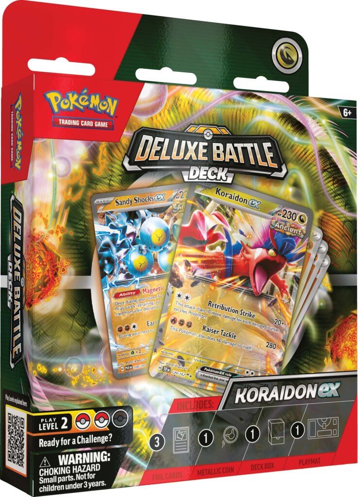 POKEMON TCG: KORAIDON EX DELUXE BATTLE DECK