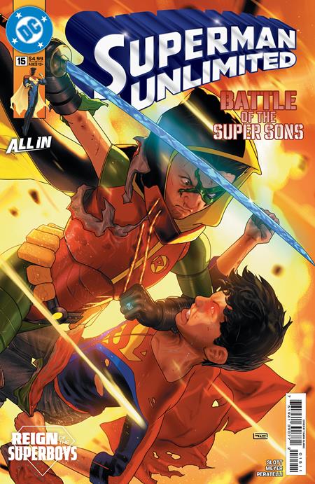 SUPERMAN UNLIMITED (2025) #15 CVR A TAURIN CLARKE (THE REIGN OF THE SUPERBOYS)