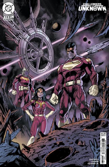 CHALLENGERS OF THE UNKNOWN (2024) #1 CVR C DANNY EARLS CARD STOCK VAR
