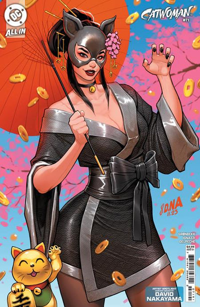 CATWOMAN (2018) #71 CVR D DAVID NAKAYAMA ARTIST SPOTLIGHT CARD STOCK VAR