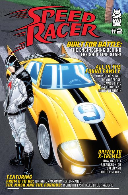 SPEED RACER (2025) #2 CVR C 10 COPY CHRIS BATISTA CAR MAGAZINE HOMAGE UNLOCK VAR