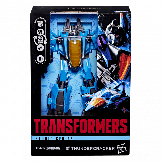 TRANSFORMERS STUDIO SERIES VOYAGER CLASS TRANSFORMERS WAR FOR CYBERTRON THUNDERCRACKER AF