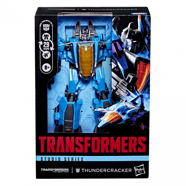 TRANSFORMERS STUDIO SERIES VOYAGER CLASS TRANSFORMERS WAR FOR CYBERTRON THUNDERCRACKER AF