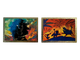 1994 SKYBOX THE LION KING SERIES 2 FOIL BORDER SET FB1 & FB2