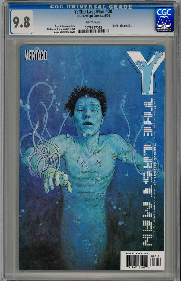 CGC Y: THE LAST MAN (2002) #20 (9.8)
