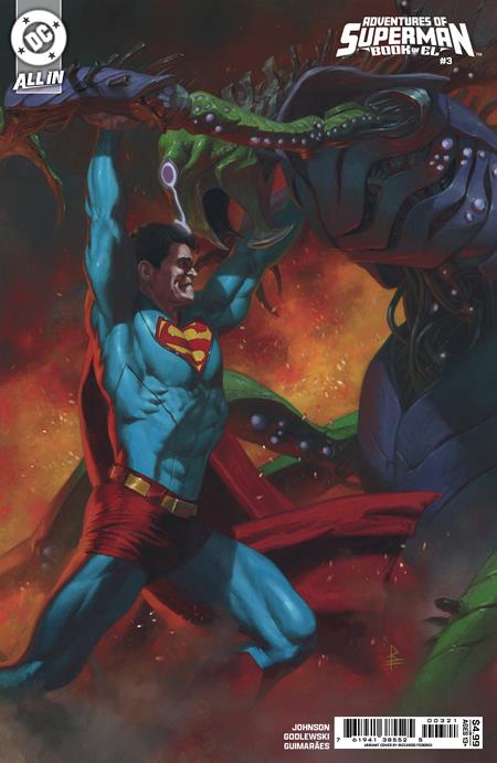 ADVENTURES OF SUPERMAN BOOK OF EL (2025) #3 CVR B RICCARDO FEDERICI CARD STOCK VAR