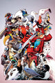 UNCANNY X-MEN VOL 3 #1 DEADPOOL 53 STATE BIRDS VAR NOW