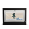 STAR WARS CONCEPT ART - LUKE SKYWALKER RIDING HIS TAUNTAUN 20g SILVER COLLECTIBLE FOIL