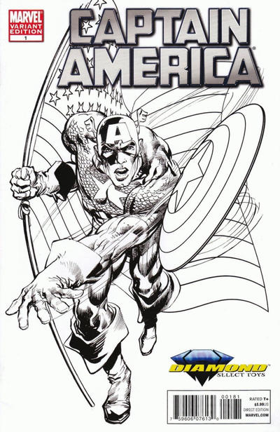 CAPTAIN AMERICA VOL 6 #1 DIAMOND SELECT TOYS NEAL ADAMS VARIANT