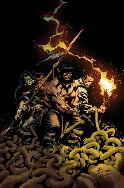 CONAN THE BARBARIAN SCOURGE OF THE SERPENT (2025) #4 CVR D ROBERTO DE LA TORRE VIRGIN VAR