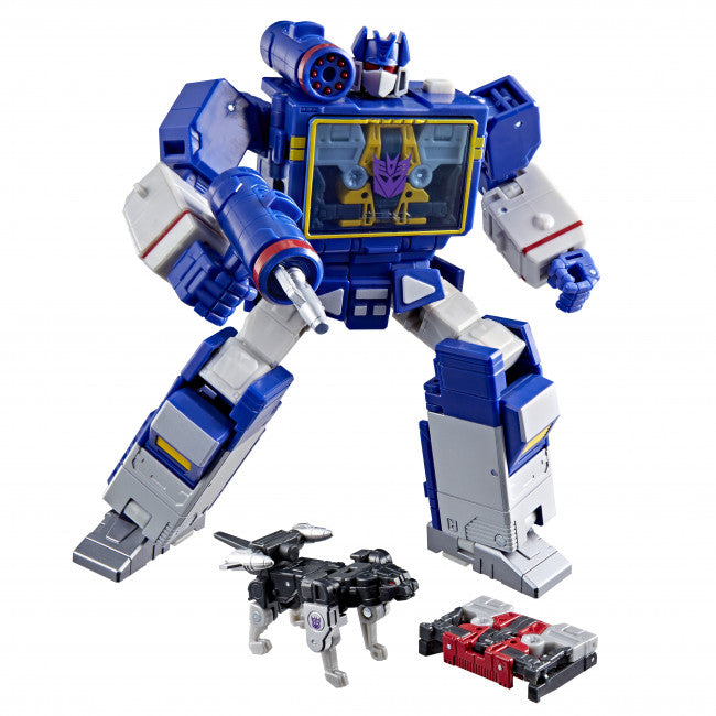 TRANSFORMERS STUDIO SERIES THE TRANSFORMERS MOVIE LEADER CLASS SOUNDWAVE AF