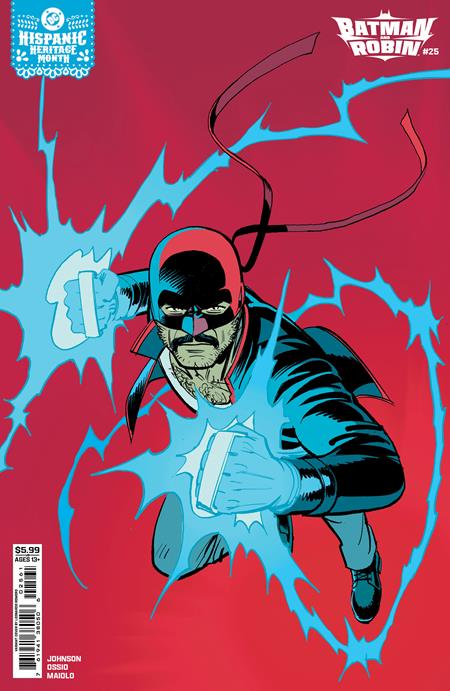 BATMAN AND ROBIN (2023) #25 CVR E LEONARDO ROMERO HISPANIC HERITAGE MONTH EL GAUCHO CARD STOCK VAR