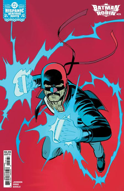 BATMAN AND ROBIN (2023) #25 CVR E LEONARDO ROMERO HISPANIC HERITAGE MONTH EL GAUCHO CARD STOCK VAR