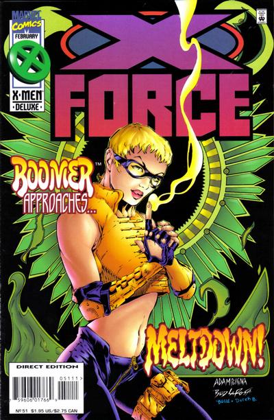 X-FORCE (1991) #51 DELUXE EDITION (VF)
