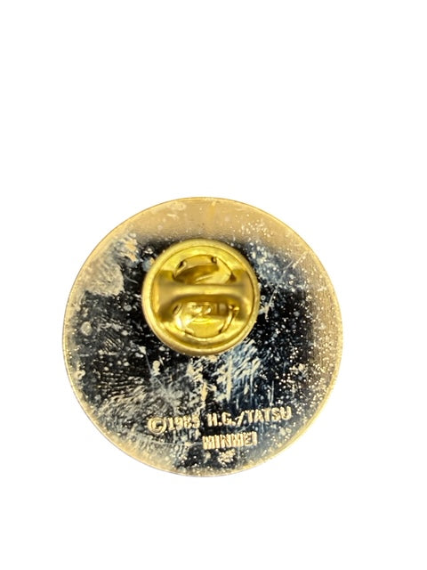 VINTAGE ROBOTECH METAL BADGE (1985) MINMEI