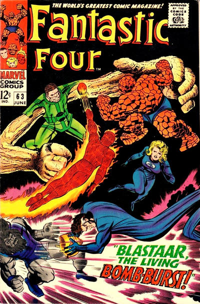 FANTASTIC FOUR #63 (VF)
