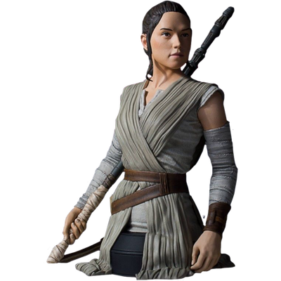 STAR WARS EPISODE VII THE FORCE AWAKENS REY 6 INCH MINI BUST