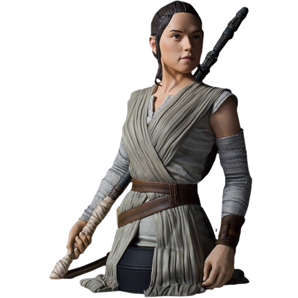 STAR WARS EPISODE VII THE FORCE AWAKENS REY 6 INCH MINI BUST