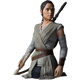 STAR WARS EPISODE VII THE FORCE AWAKENS REY 6 INCH MINI BUST