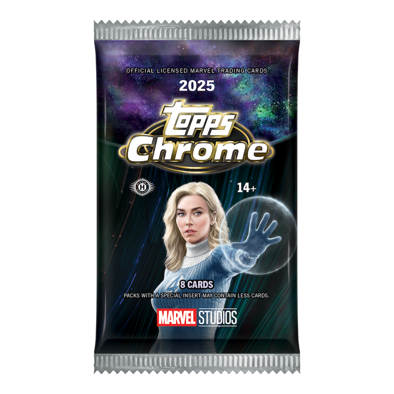 2024-25 TOPPS CHROME MARVEL STUDIOS HOBBY PACK