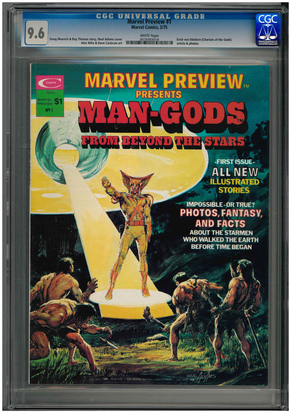 CGC MARVEL PREVIEW (1975) #1 (9.6)
