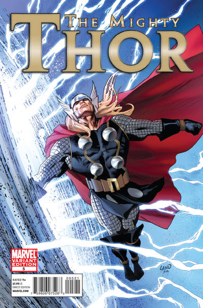 MIGHTY THOR (2011) #5 20 COPY INCV LAND VAR