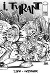 I TYRANT (2025) #5 CVR G RYAN GAJDA YOUNGBLOOD TEAM UP B&W VIRGIN VAR