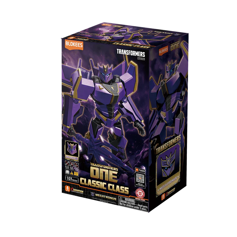 BLOKEES TRANSFORMERS ONE CLASSIC CLASS MEGATRONUS MODEL