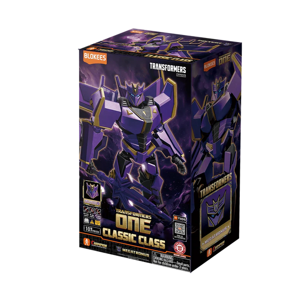 BLOKEES TRANSFORMERS ONE CLASSIC CLASS MEGATRONUS MODEL