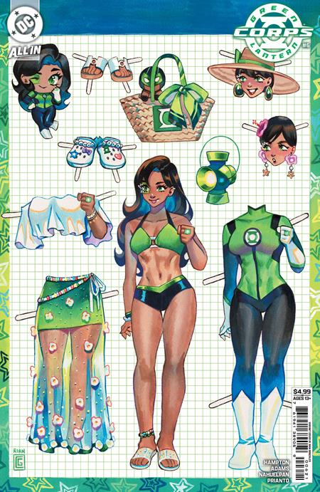 GREEN LANTERN CORPS (2025) #6 CVR C RIAN GONZALES CARD STOCK VAR