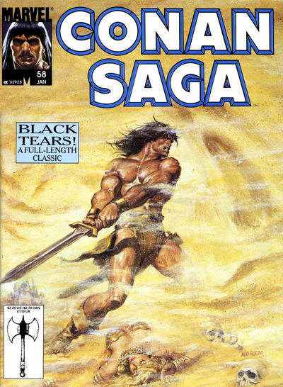 CONAN SAGA (1987) #58