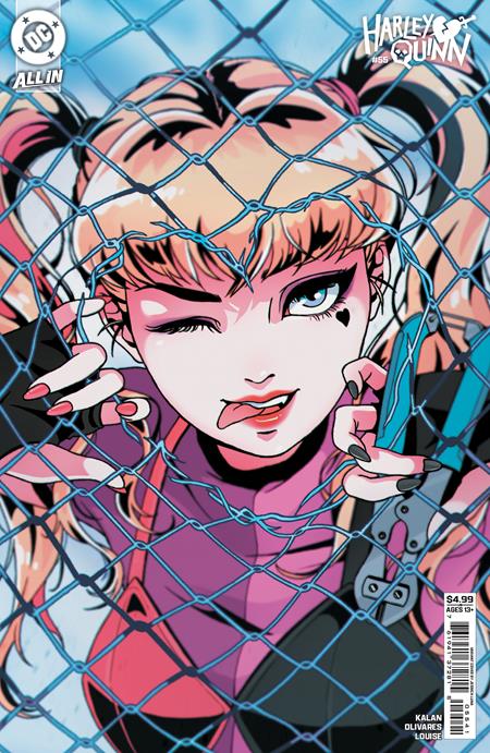HARLEY QUINN (2021) #55 CVR D JESSICA LUNA CARD STOCK VAR