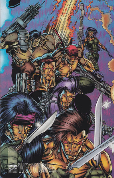 WETWORKS (1994) #2 PORTACIO PUZZLE VAR