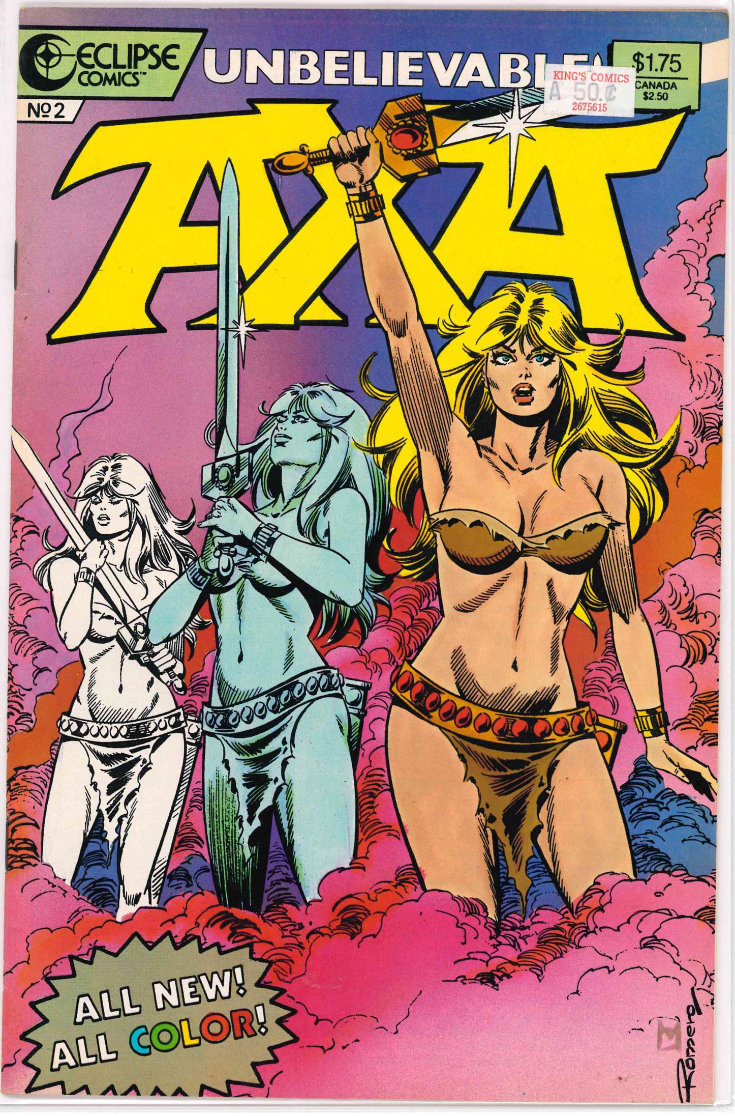 AXA (1987) #2 (VF)