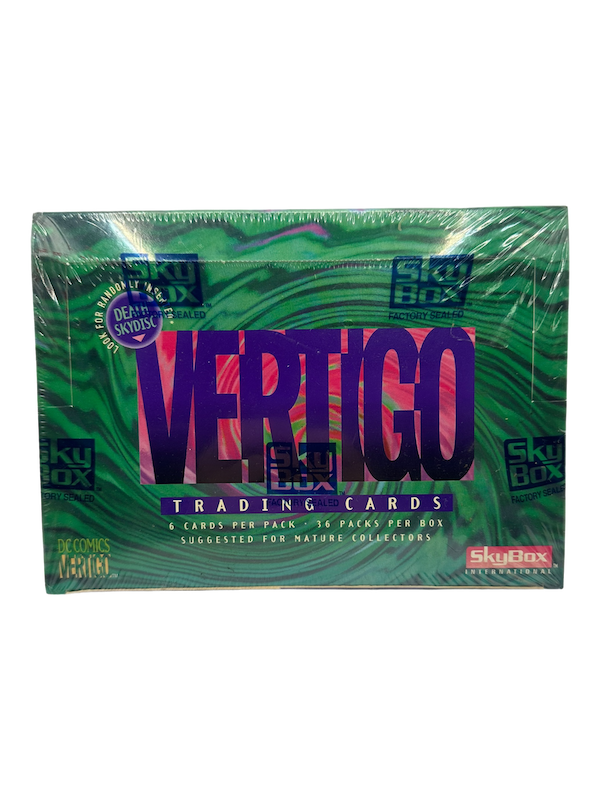1994 SKYBOX VERTIGO SEAL CARD BOX