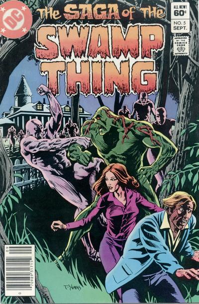SWAMP THING (1982) #5 NEWSSTAND EDITION (FN/VF)