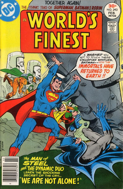 WORLDS FINEST (1941) #243 (FN)