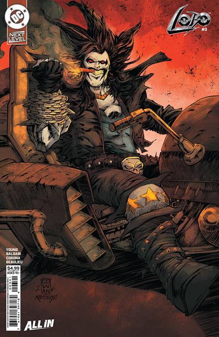 LOBO (2026) #3 CVR D DENYS COWAN CARD STOCK VAR