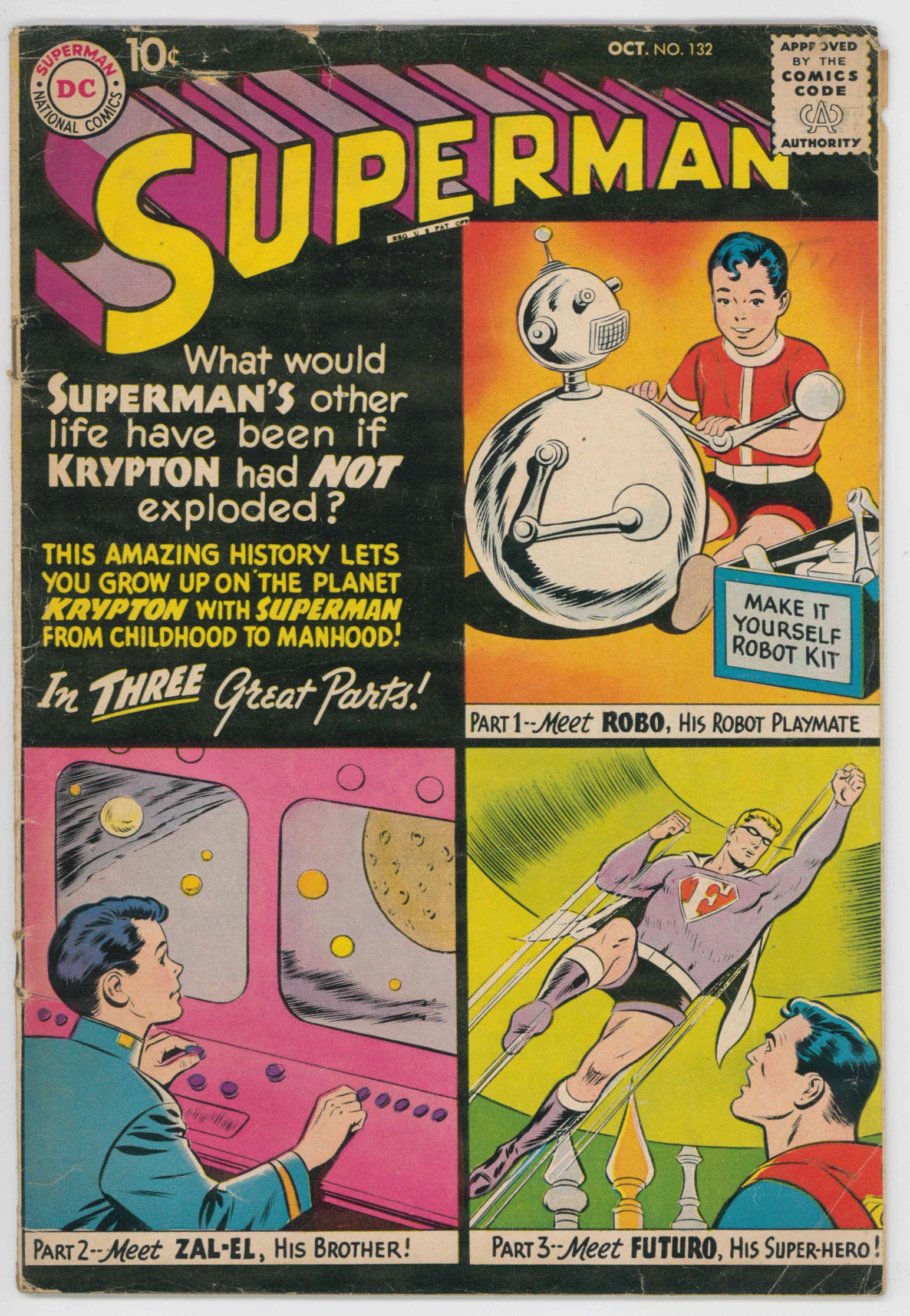 SUPERMAN (1939) #132 (GD/VG)