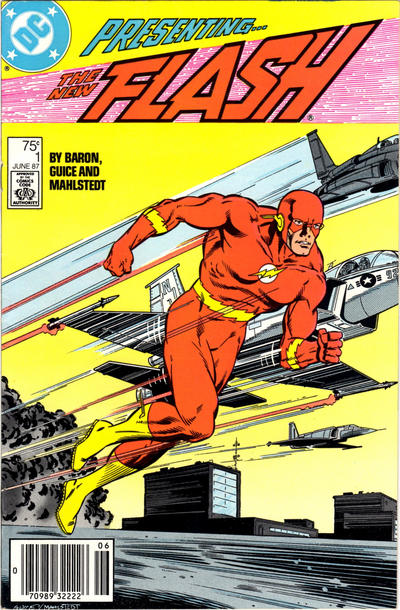 FLASH (1987) #1 NEWSSTAND EDITION