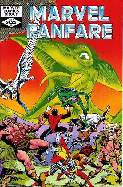 MARVEL FANFARE (1982) #3 (VF/NM)