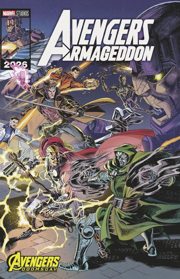 AVENGERS ARMAGEDDON (2026) #5 LEONEL CASTELLANI MARVEL STUDIOS AVENGERS DOOMSDAY WRAPAROUND VAR