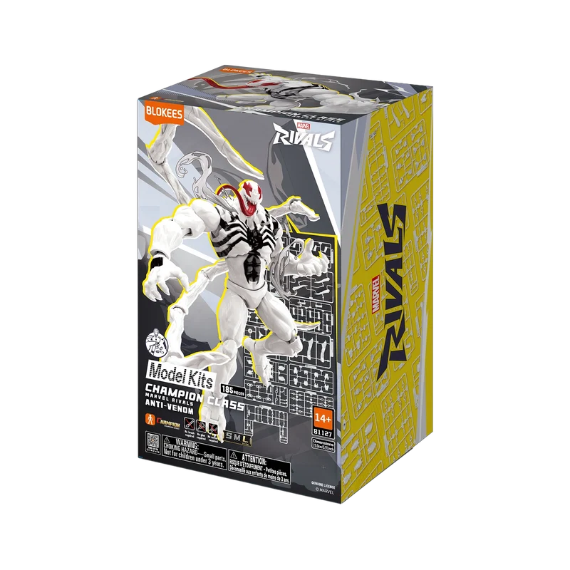 BLOKEES MARVEL RIVALS CHAMPION CLASS ANTI-VENOM MODEL