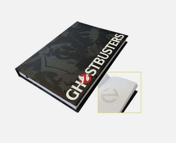 GHOSTBUSTERS BLACK LEATHER JOURNAL