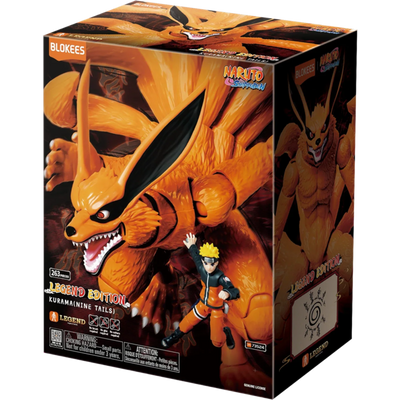 BLOKEES NARUTO SHIPPUDEN AE01 KURAMA NINE TAILS LEGEND EDITION MODEL