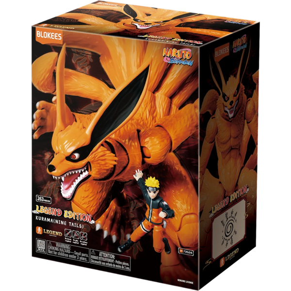 BLOKEES NARUTO SHIPPUDEN AE01 KURAMA NINE TAILS LEGEND EDITION MODEL