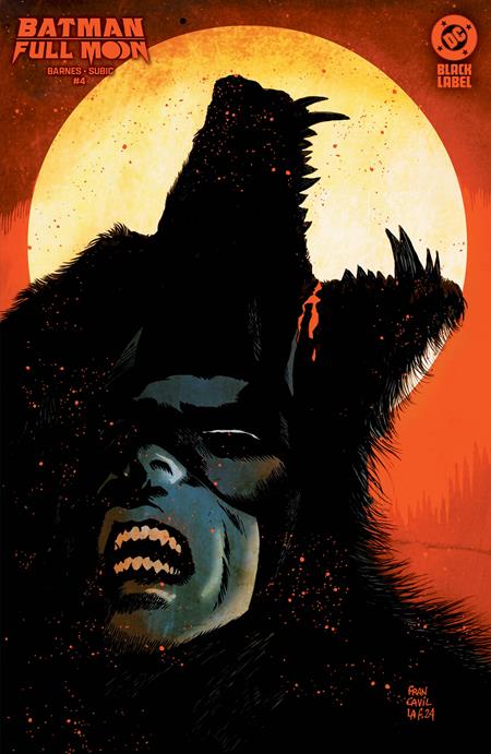 BATMAN FULL MOON (2024) #4 CVR B FRANCESCO FRANCAVILLA CARD STOCK VAR