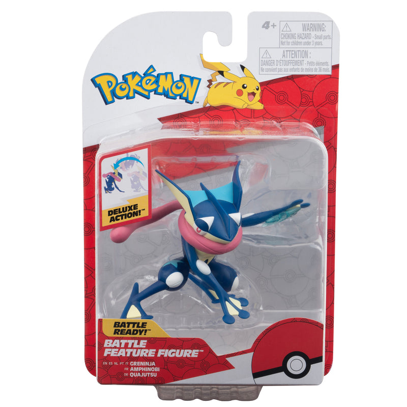 POKEMON 4.5 INCH GRENINJA BATTLE FIGURE